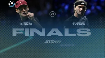 يلا شوت بث مباشر مباراة يانيك سينر وألكسندر زفيريف في باريس للماسترز 2025